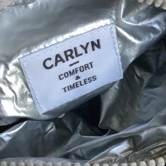 Authentic CARLYN Mini Poing Casual Style Unisex SILVER Nylon Streetwear … - Picture 2 of 16